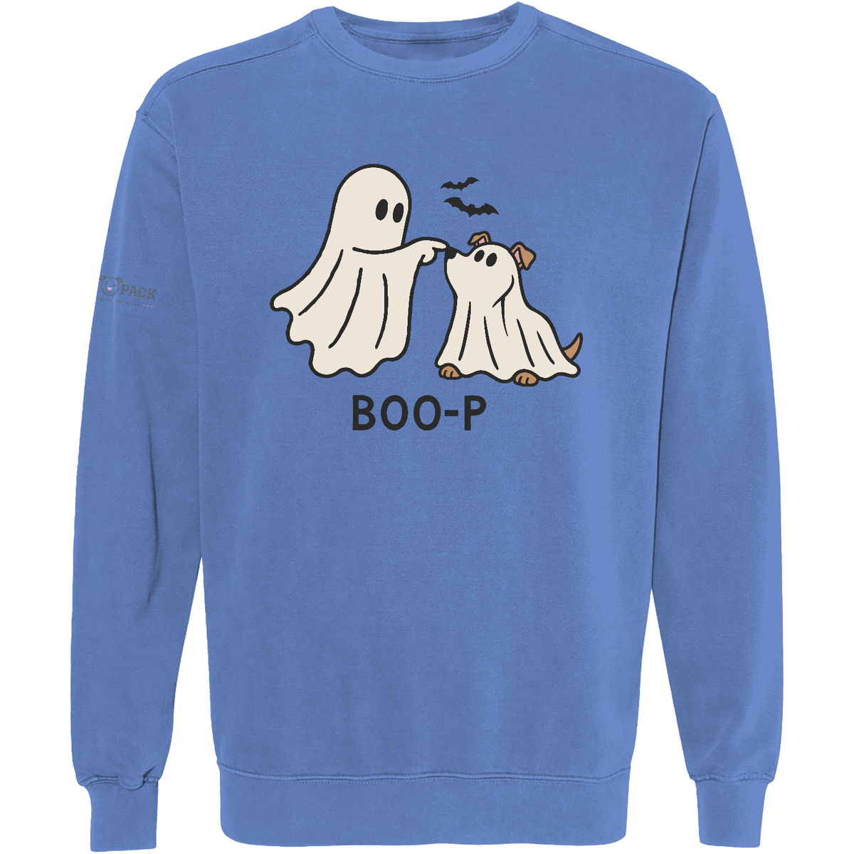 Boo-P Ring Spun Crewneck Sweatshirt