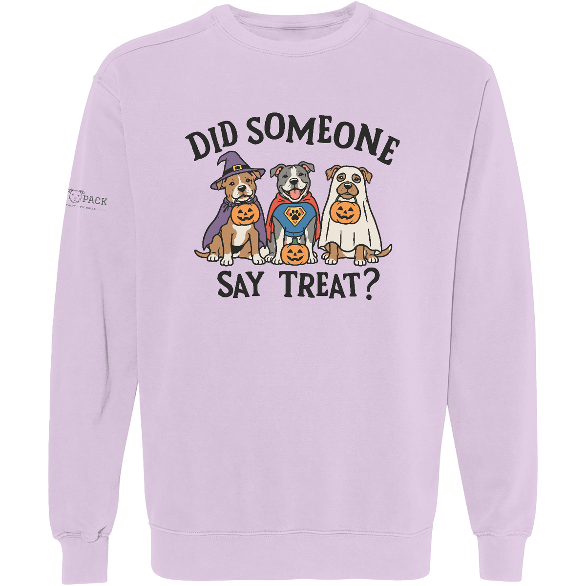 Did Someone Say Treat? Ring Spun Crewneck Sweatshirt