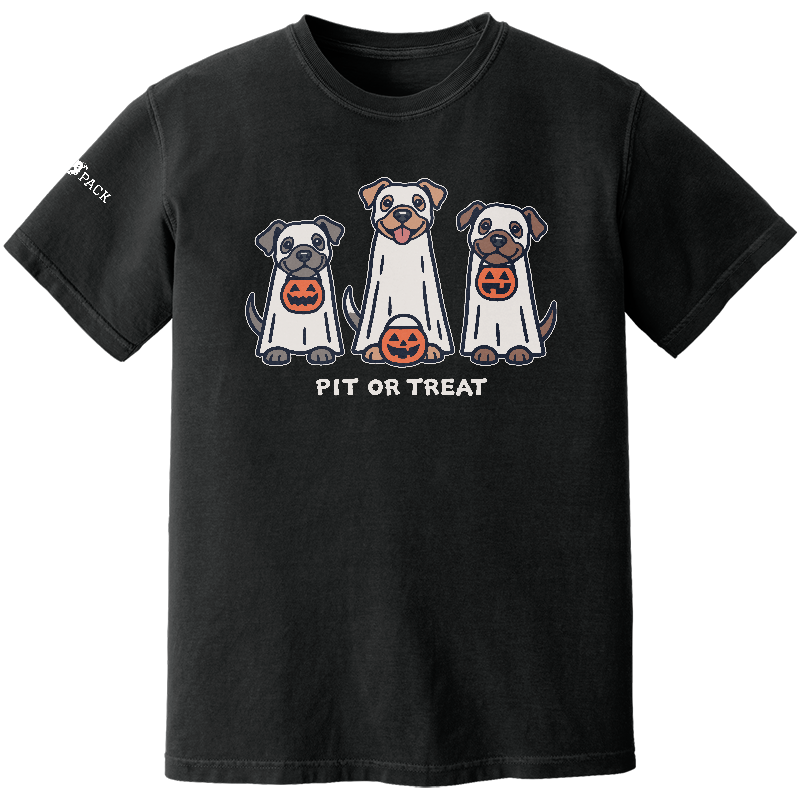 Pit Or Treat Heavyweight Ring Spun Tee