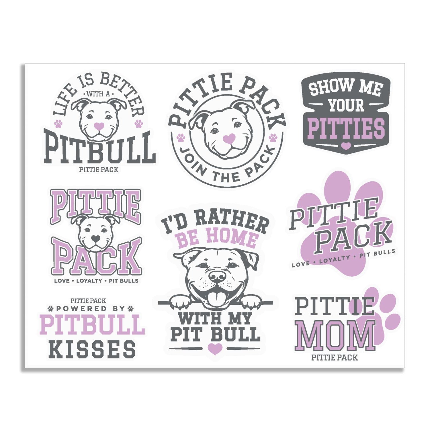 Sticker Pack Decal 8"x10"