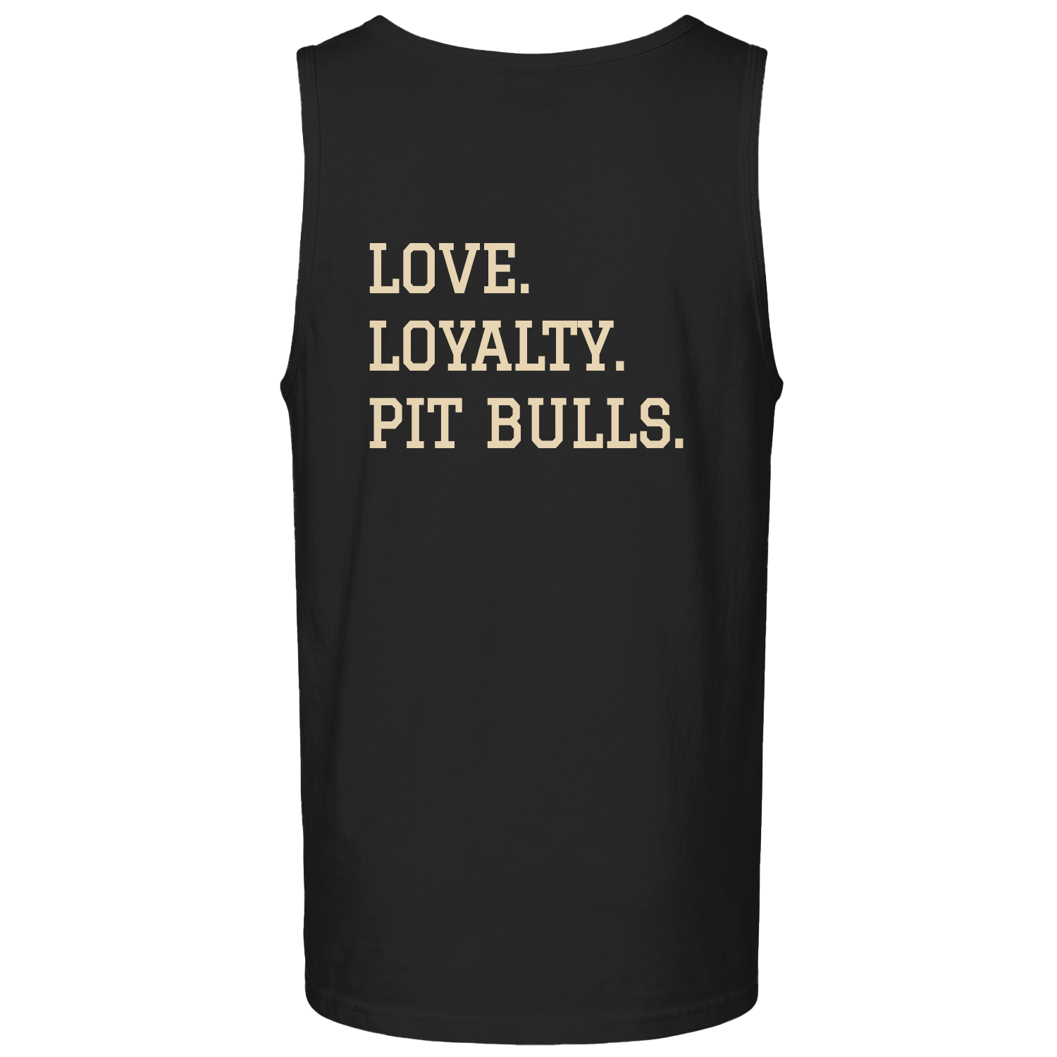 Love Loyalty Pit. Bulls Unisex Garment-Dyed Heavyweight Tank Top