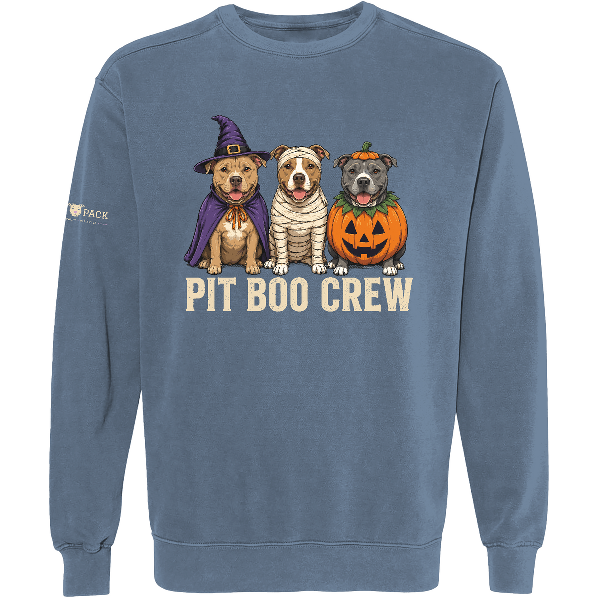 Pit Boo Crew Ring Spun Crewneck Sweatshirt