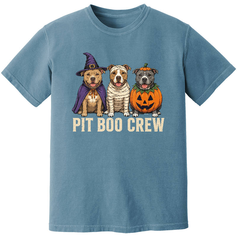 Pit Boo Crew Heavyweight Ring Spun Tee