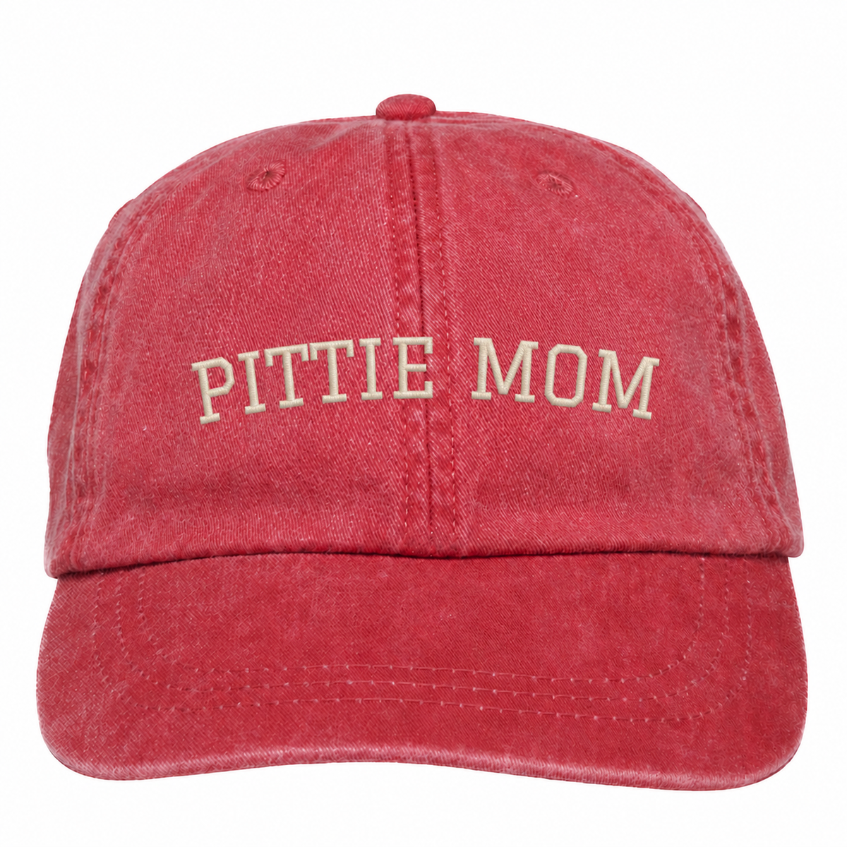 Pittie Mom Dad Cap